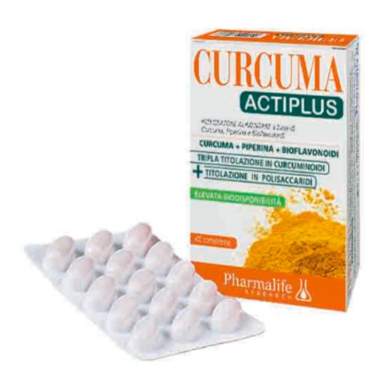 Curcuma Actiplus | Pharmalife | Integratore Alimentare Di Curcuma