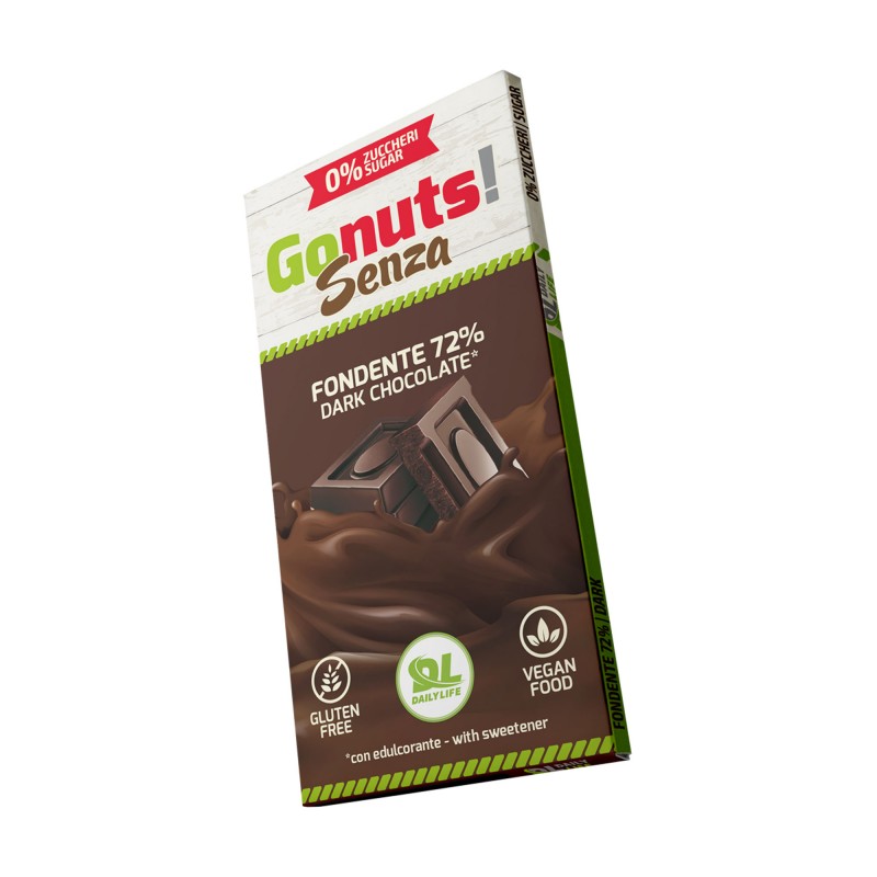 Daily Life - Gonuts! Senza Cioccolato Fondente 72% - 75 g