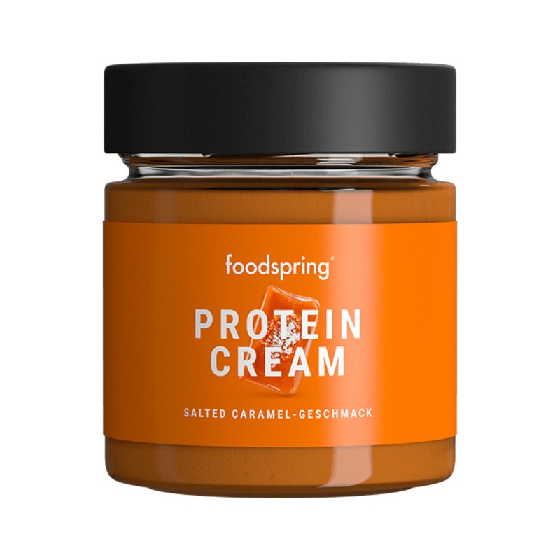 Foodspring - Crema Proteica Spalmabile Caramello Salato - 200 g | Vendita  Online