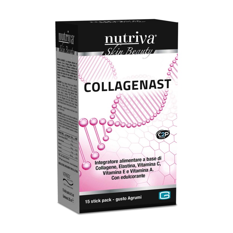 Nutriva - Collagenast - 15 stick | Integratori Cabassi & Giuriati | Vendita  online